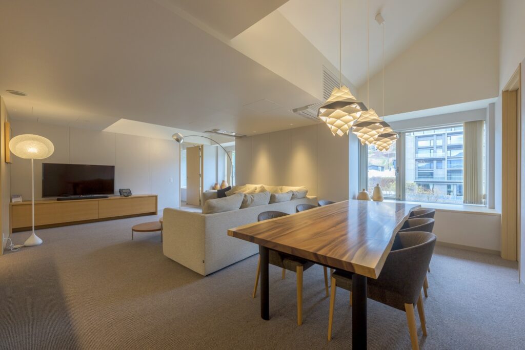 Maples Niseko living room