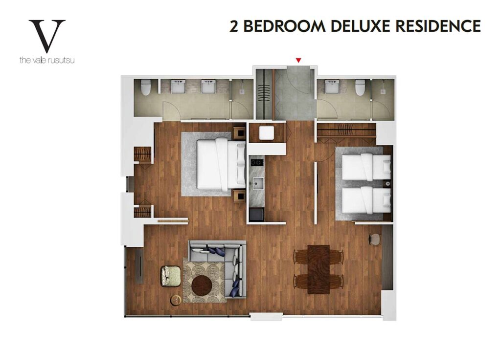The Vale Rusutsu 422 - 2 Bedroom Deluxe Residence