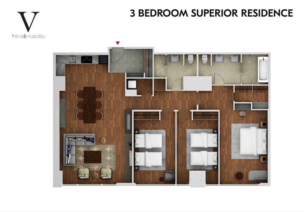 The Vale Rusutsu 903 - 3 Bedroom Superior Residence