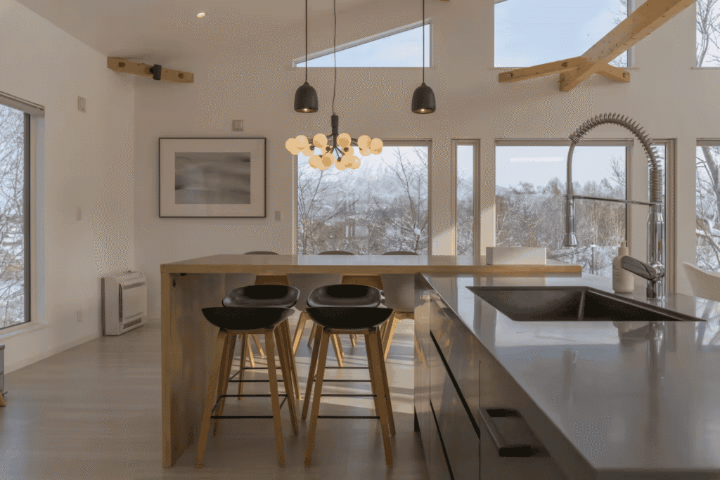 Hilltop Niseko kitchen dining