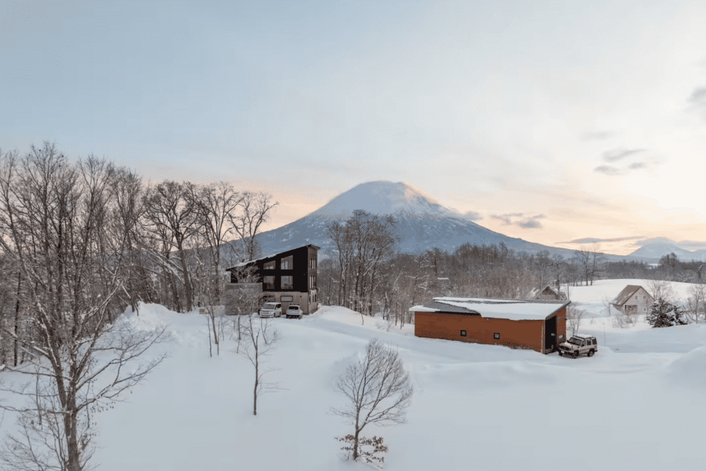 Hilltop Niseko exterior with yotei