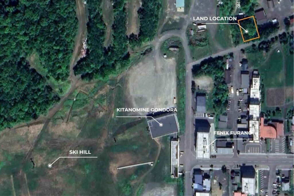 Exceptional Land Plot Meters from Kitanomine Gondola