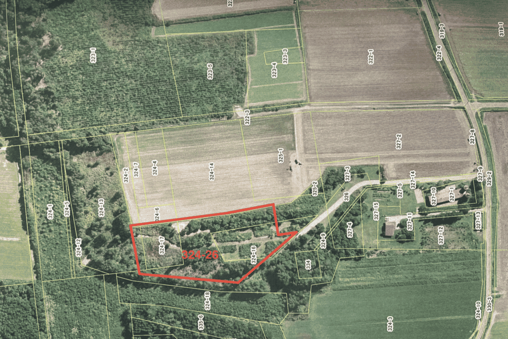 Rusutsu Block A Land Aerial shot