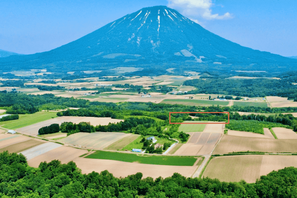 Rusutsu Land Block B Yotei Aerial shot