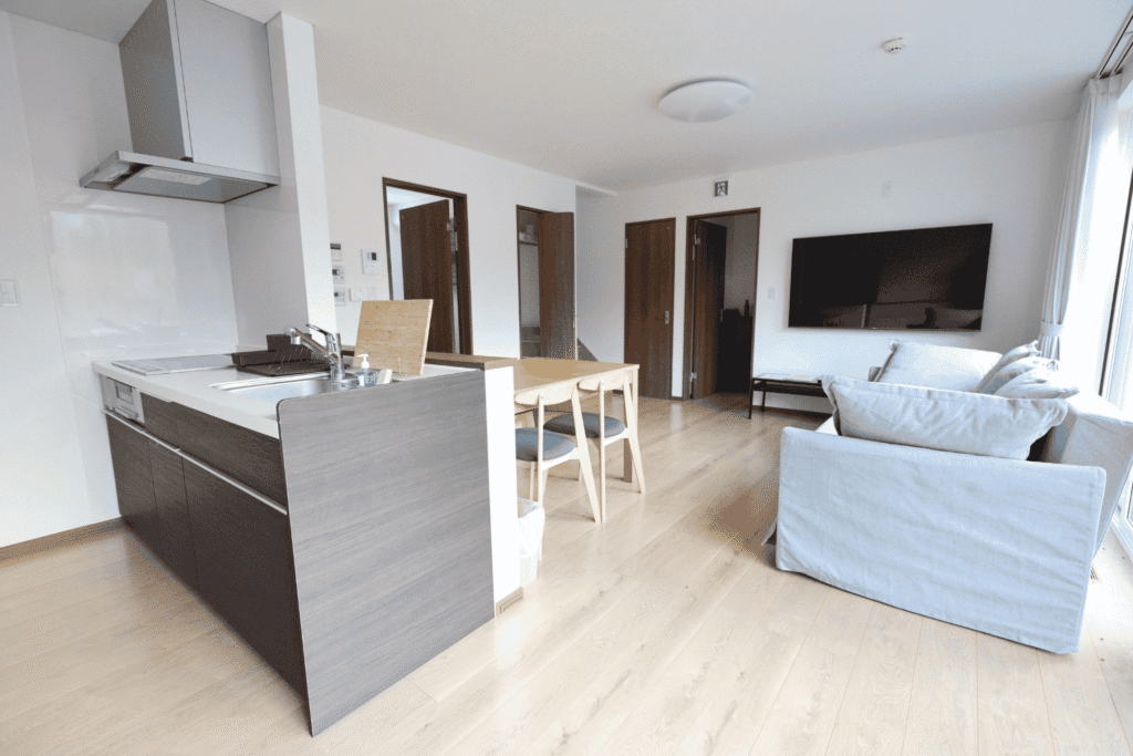 Niseko Onsen Villa N21 livingroom