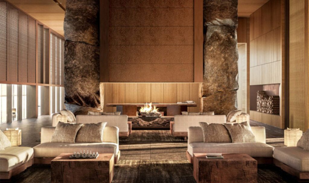 Aman Niseko interior